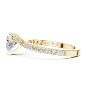 Ethereal Heart Pavilion Accent Ring - Image 4