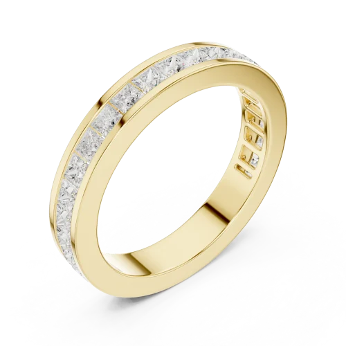Linear Essence Round Brilliant Channel-Set Band