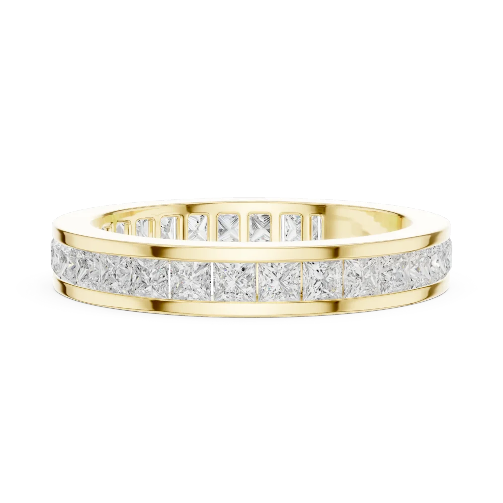 Linear Essence Round Brilliant Channel-Set Band - Image 4