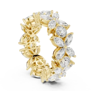 Luminary Marquise and Round Brilliant Eternity Band - Image 3