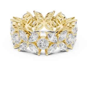 Luminary Marquise and Round Brilliant Eternity Band - Image 2