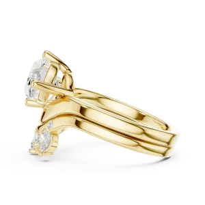 Ethereal Marquise Solitaire Statement Ring - Image 4