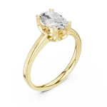 Essence Oval Cut Solitaire Ring