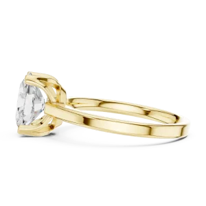 Essence Oval Cut Solitaire Ring - Image 4