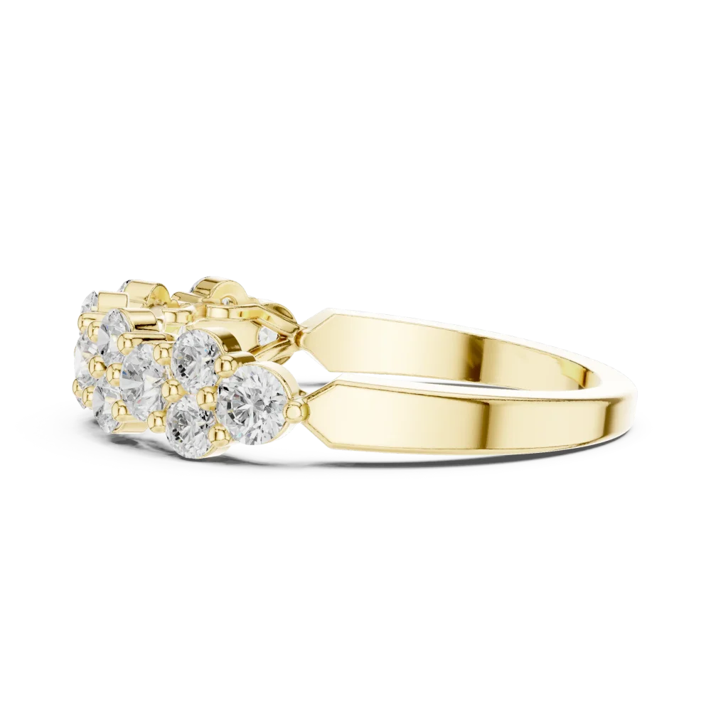 Luminary Round Brilliant Pavé-Set Eternity Band - Image 4