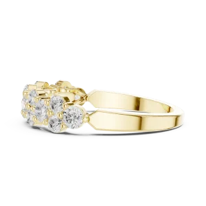 Luminary Round Brilliant Pavé-Set Eternity Band - Image 4