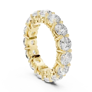 Infinite Scintillation Round Brilliant Cut Eternity Band - Image 3