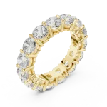 Infinite Scintillation Round Brilliant Cut Eternity Band