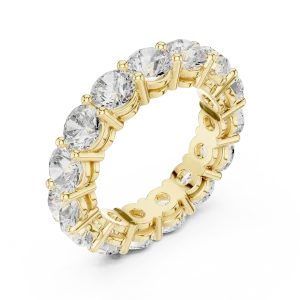 Infinite Scintillation Round Brilliant Cut Eternity Band
