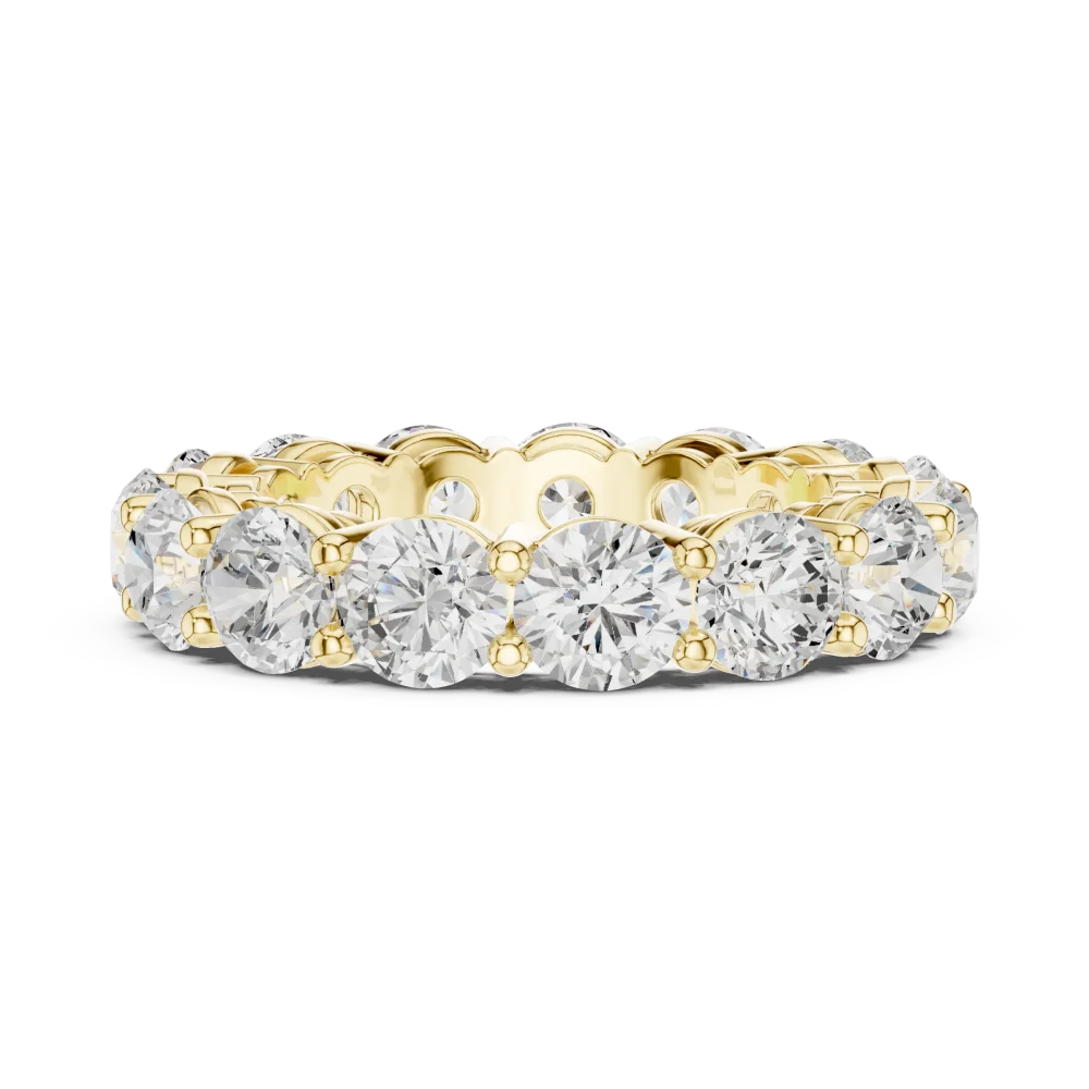 Infinite Scintillation Round Brilliant Cut Eternity Band - Image 4