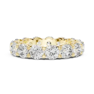 Infinite Scintillation Round Brilliant Cut Eternity Band - Image 4