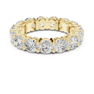 Infinite Scintillation Round Brilliant Cut Eternity Band - Image 2