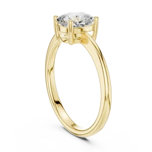 Essence Cushion Cut Solitaire Ring - Image 3