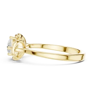 Ethereal Marquise Solitaire Statement Ring - Image 4