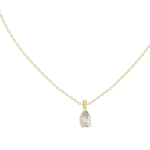 Ethereal Pear Cut Solitaire Pendant