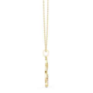 Infinite Silhouette Pear and Marquise Pavé-Set Pendant - Image 3