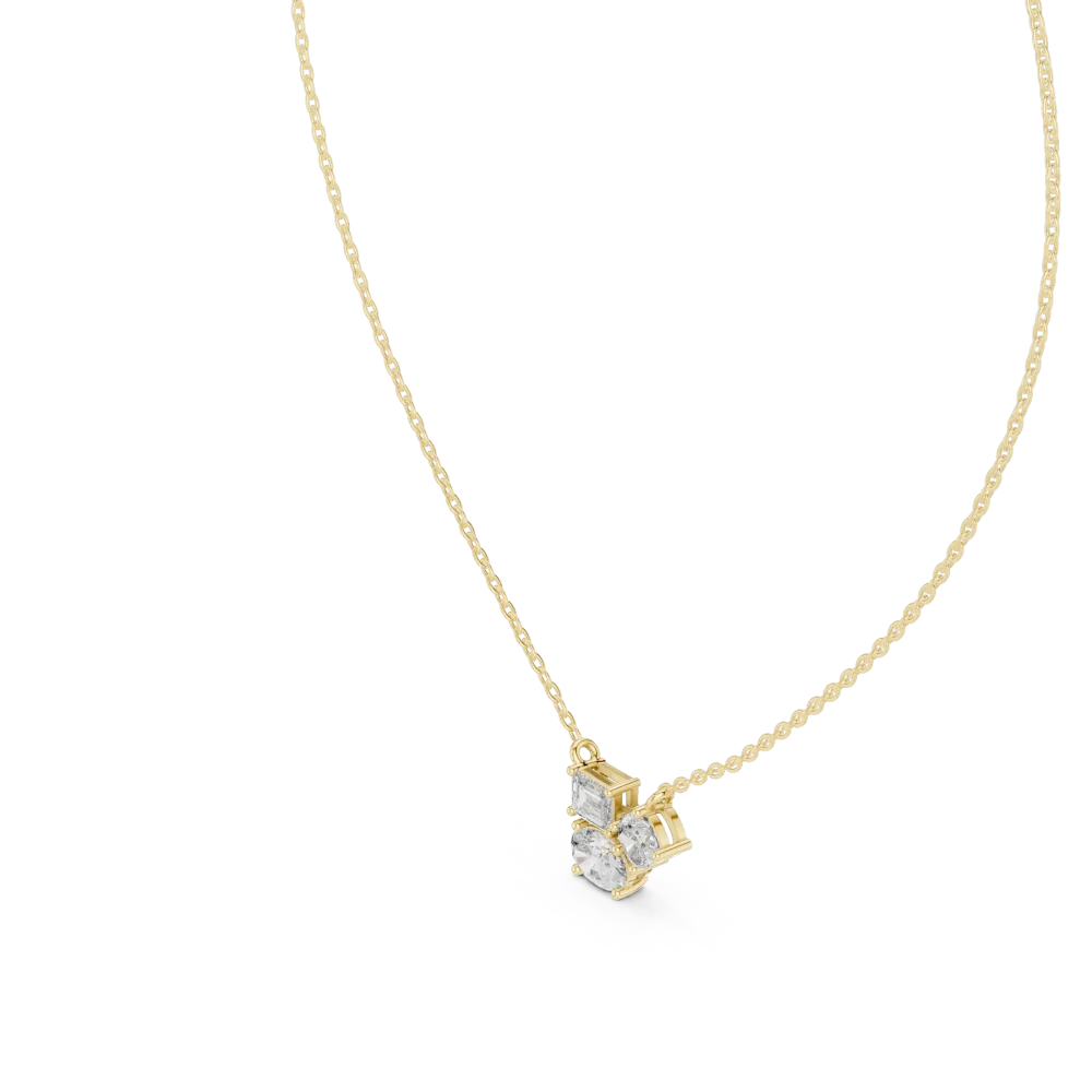 Luminary Trio Multi-Shape Cluster Pendant - Image 2