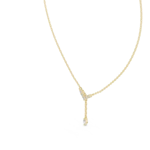 Luminary Marquise and Round Scintillating Y-Drop Necklace - Image 2