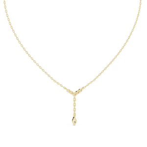 Luminary Marquise and Round Scintillating Y-Drop Necklace - Image 4