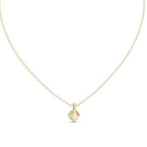 Luminary Round Brilliant Solitaire Minimalist Pendant - Image 4