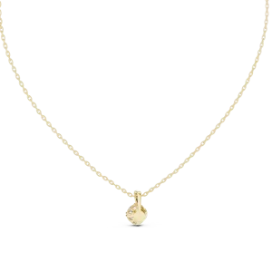 Essence Round Brilliant Solitaire Floating Pendant - Image 4