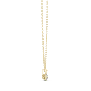 Ethereal Round Brilliant Solitaire Pendant - Image 3