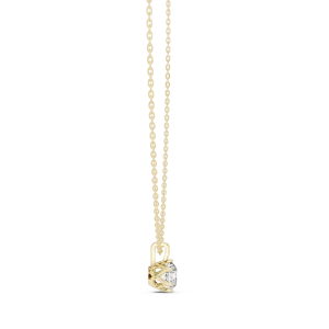 Essence Round Brilliant Solitaire Floating Pendant - Image 3