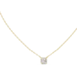 Essence Round Brilliant Solitaire Floating Pendant