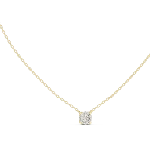 Essence Round Brilliant Solitaire Floating Pendant
