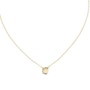 Essence Round Brilliant Solitaire Floating Pendant - Image 4
