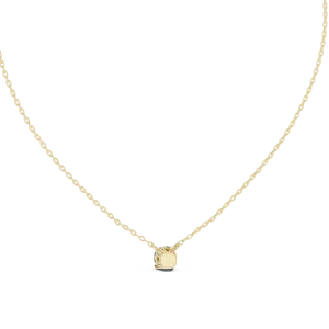 Ethereal Round Brilliant Solitaire Floating Pendant - Image 4