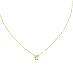 Ethereal Round Brilliant Solitaire Floating Pendant - Image 4
