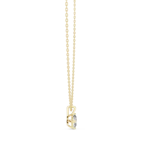 Essence Oval Cut Solitaire Pendant - Image 3
