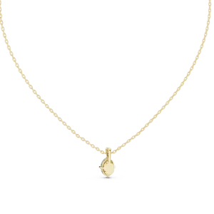 Essence Oval Cut Solitaire Pendant - Image 4