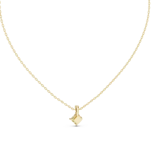 Essence Princess Cut Geometric Solitaire Pendant - Image 4