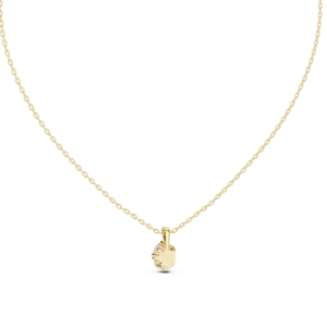 Ethereal Oval Cut Solitaire Minimalist Pendant - Image 4