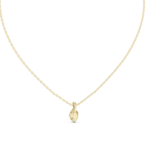 Ethereal Oval Cut Solitaire Minimalist Pendant - Image 4