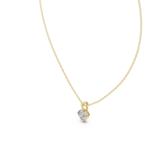 Essence Cushion Cut Solitaire Pendant - Image 2