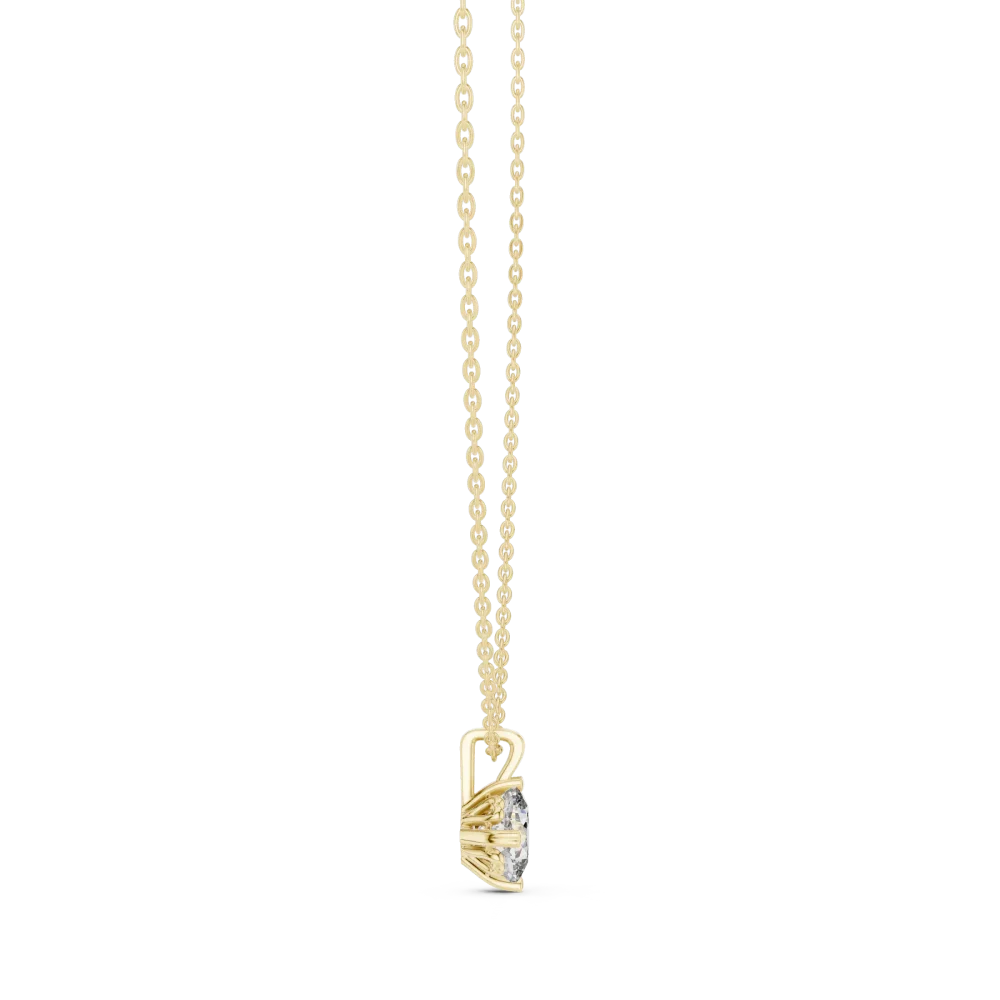 Essence Cushion Cut Solitaire Pendant - Image 3