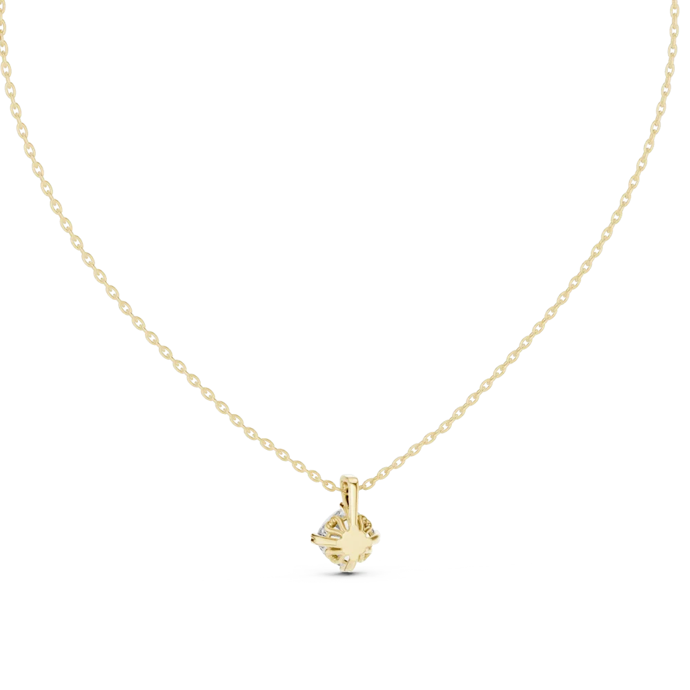 Essence Cushion Cut Solitaire Pendant - Image 4