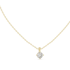 Essence Cushion Cut Floating Solitaire Pendant