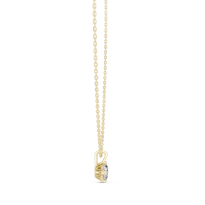 Essence Cushion Cut Floating Solitaire Pendant - Image 3