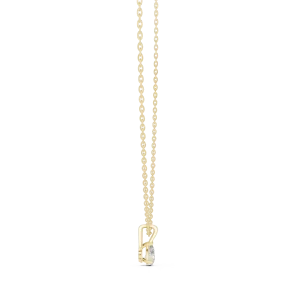 Essence Pear Cut Solitaire Drop Pendant - Image 3