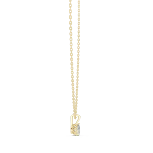 Essence Pear Cut Solitaire Drop Pendant - Image 3
