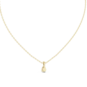 Essence Pear Cut Solitaire Drop Pendant - Image 4