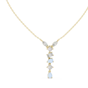 Luminary Multi-Shape Geometric Drop Pendant
