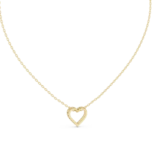 Ethereal Heart Pavé-Set Round Brilliant Cut Diamond Pendant - Image 4