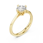 Ethereal Round Brilliant Solitaire Engagement Ring