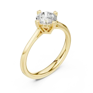 Ethereal Round Brilliant Solitaire Engagement Ring