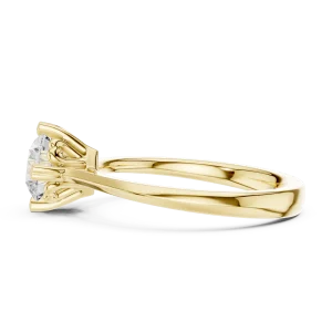 Ethereal Round Brilliant Solitaire Engagement Ring - Image 4